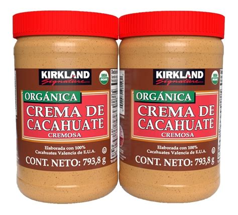 crema de cacahuate kirkland